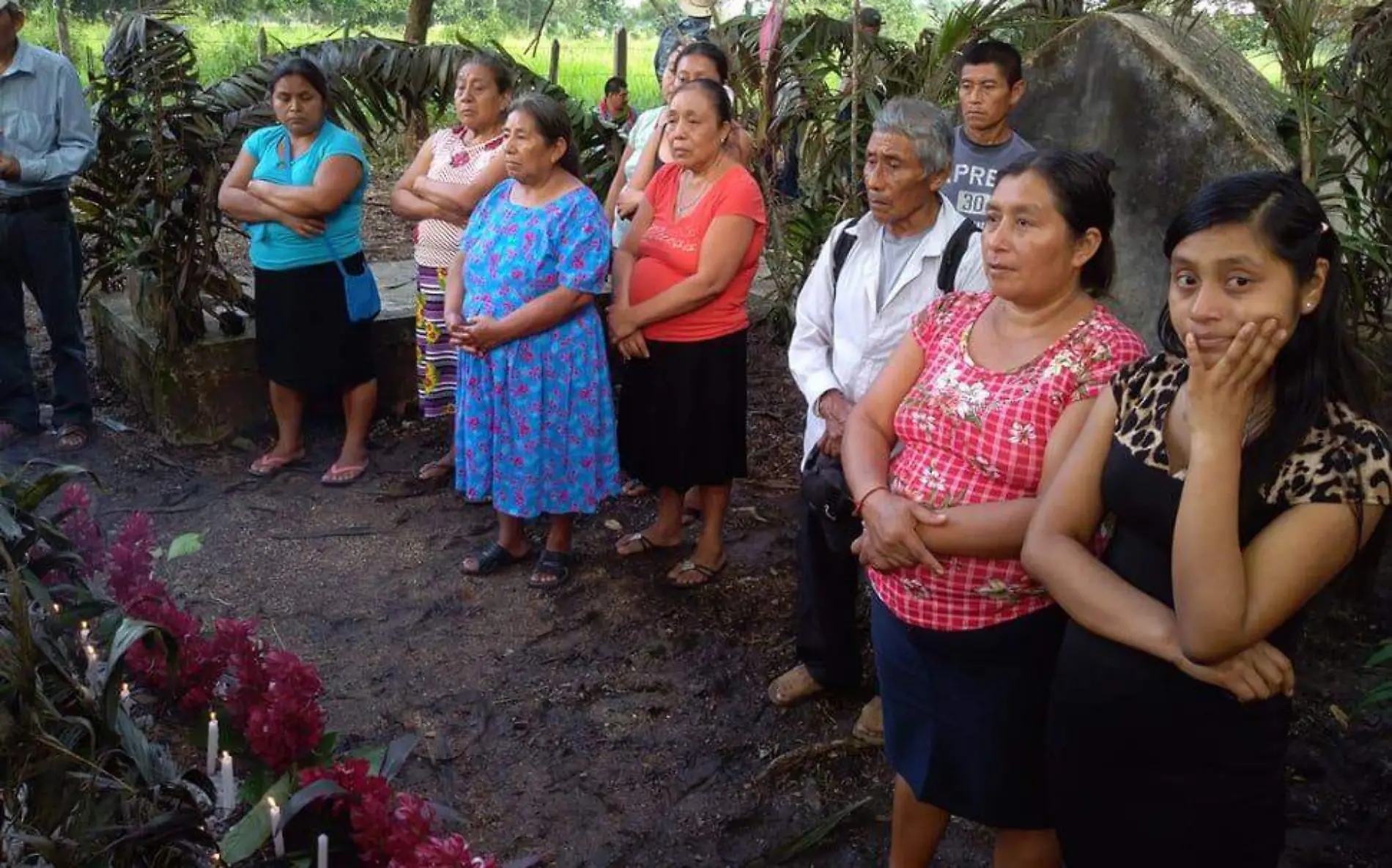 misa la masacre de familias en la selva lacandona